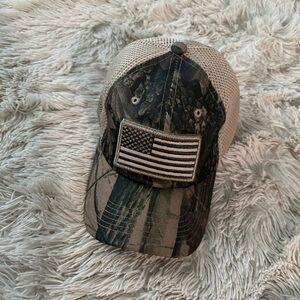PITBULL American Flag Velcro Strap Cap